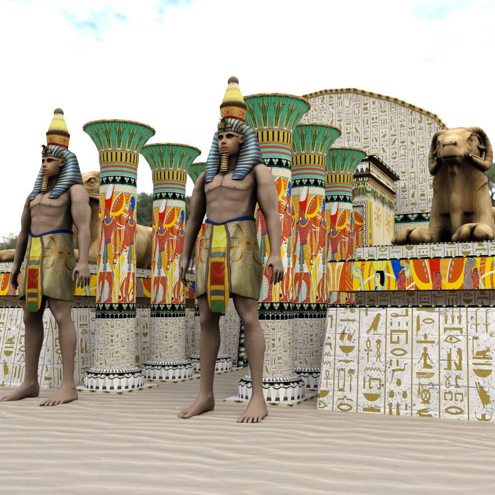 Egypt Set for DAZ Studio by N/A