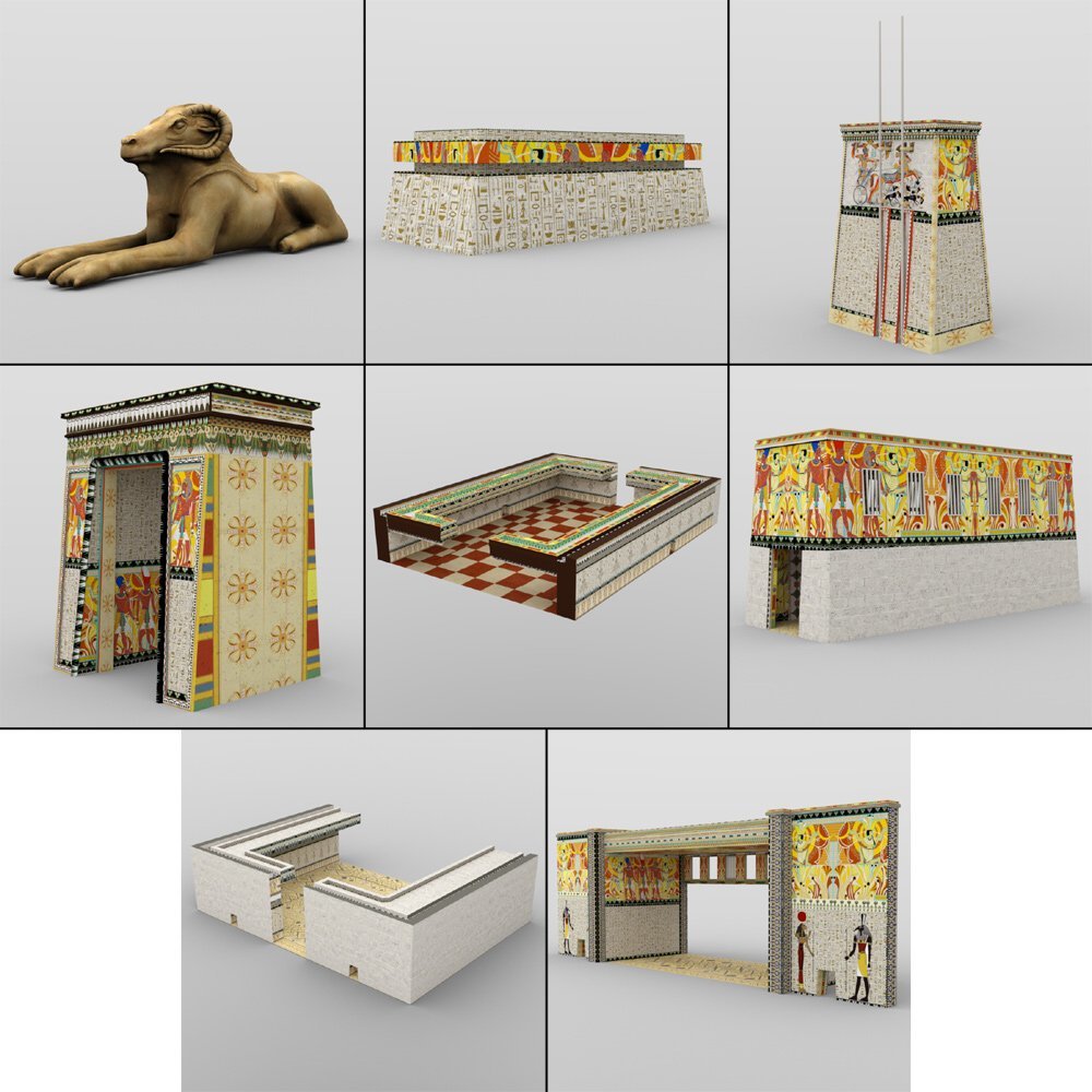 Egypt Set for DAZ Studio by N/A