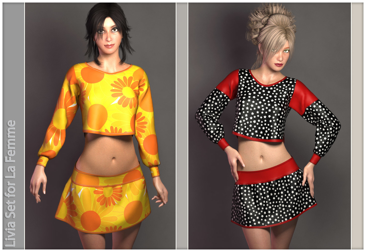 Livia Set for La Femme by N/A