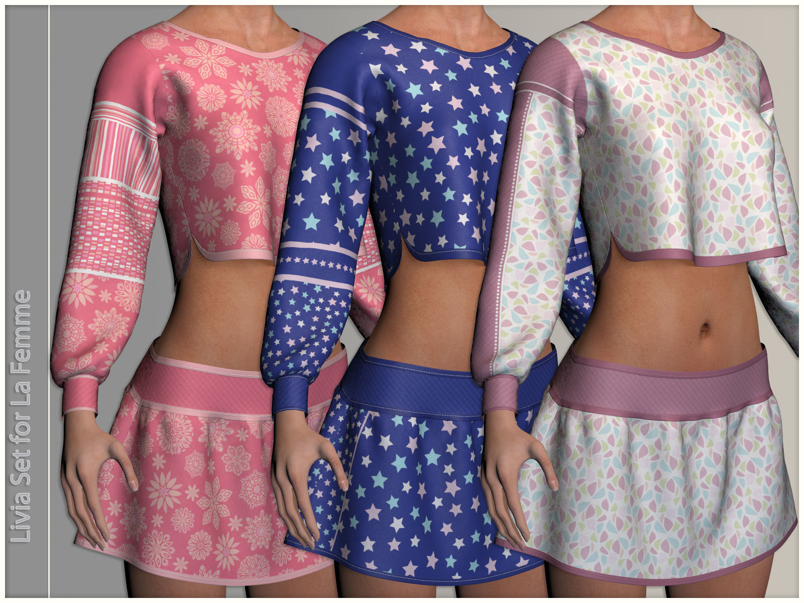 Livia Set for La Femme by N/A