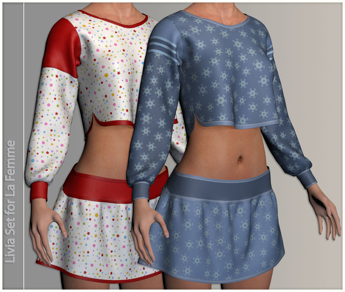 Livia Set for La Femme by N/A