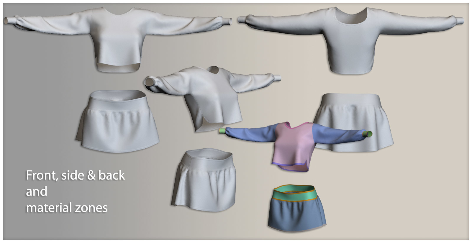 Livia Set for La Femme by N/A