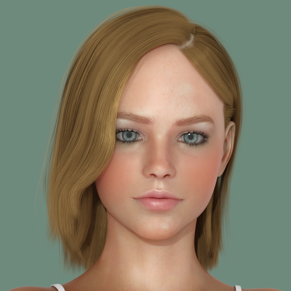 SG Hair for Genesis 8 Female by N/A