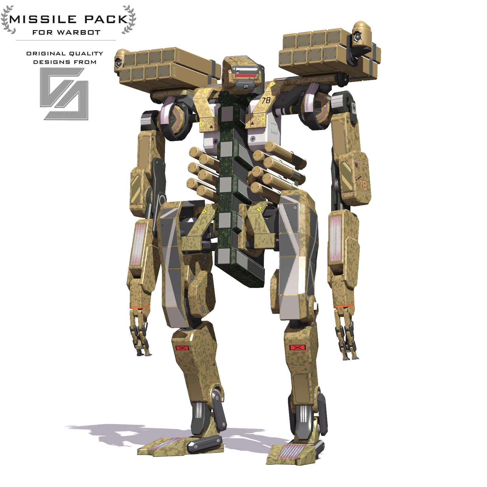 Missile Pack For War Bot by N/A