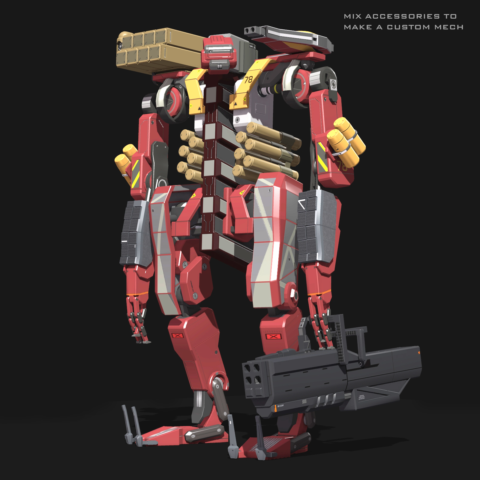 Missile Pack For War Bot by N/A