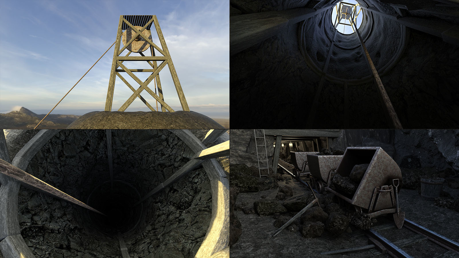 Modular 3D Kits: Deep Mine by N/A