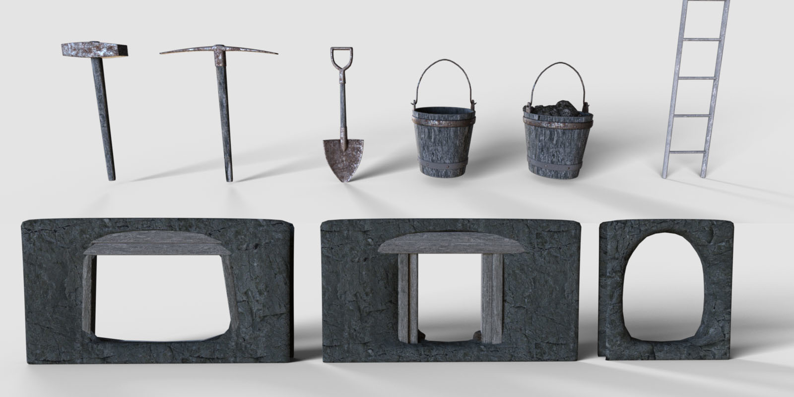 Modular 3D Kits: Deep Mine by N/A