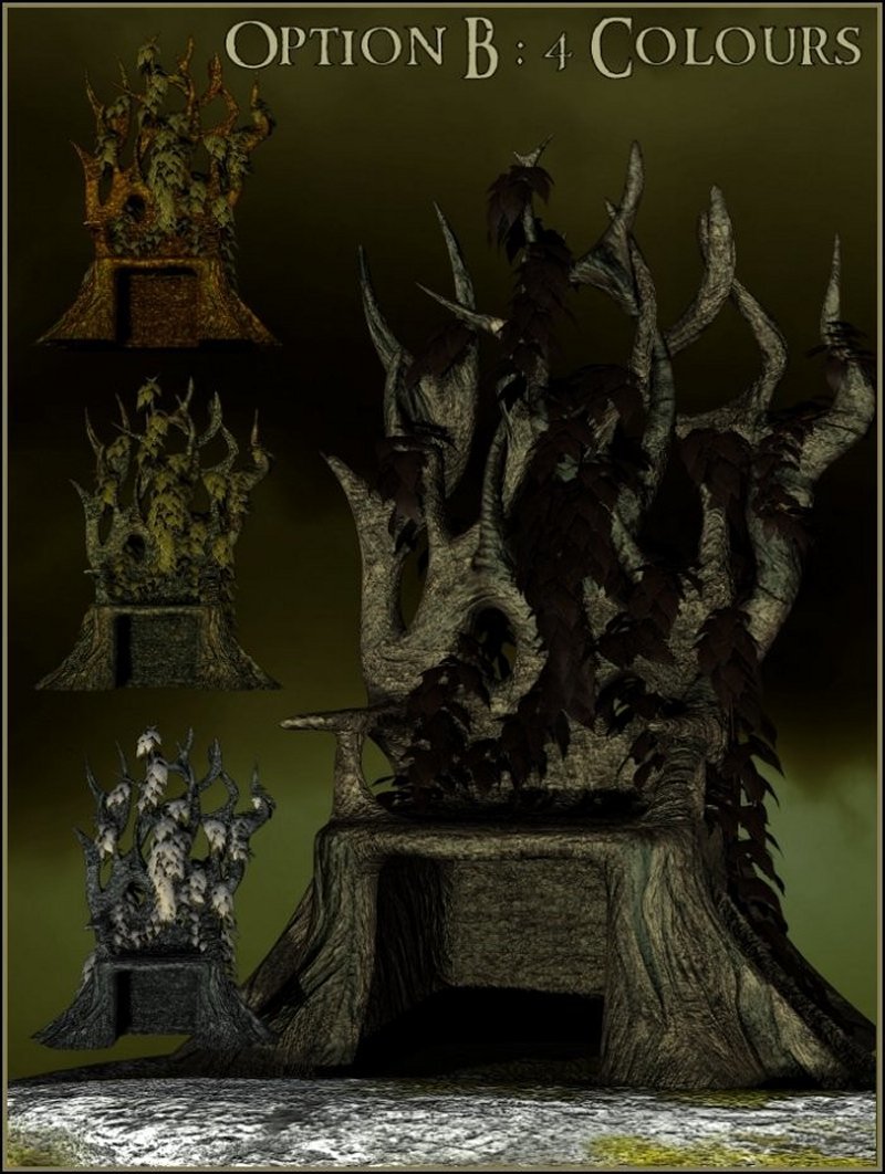 Fae Throne by N/A