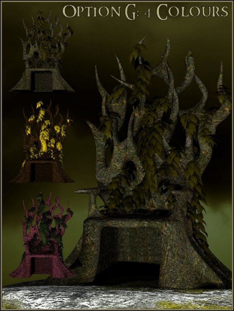 Fae Throne by N/A