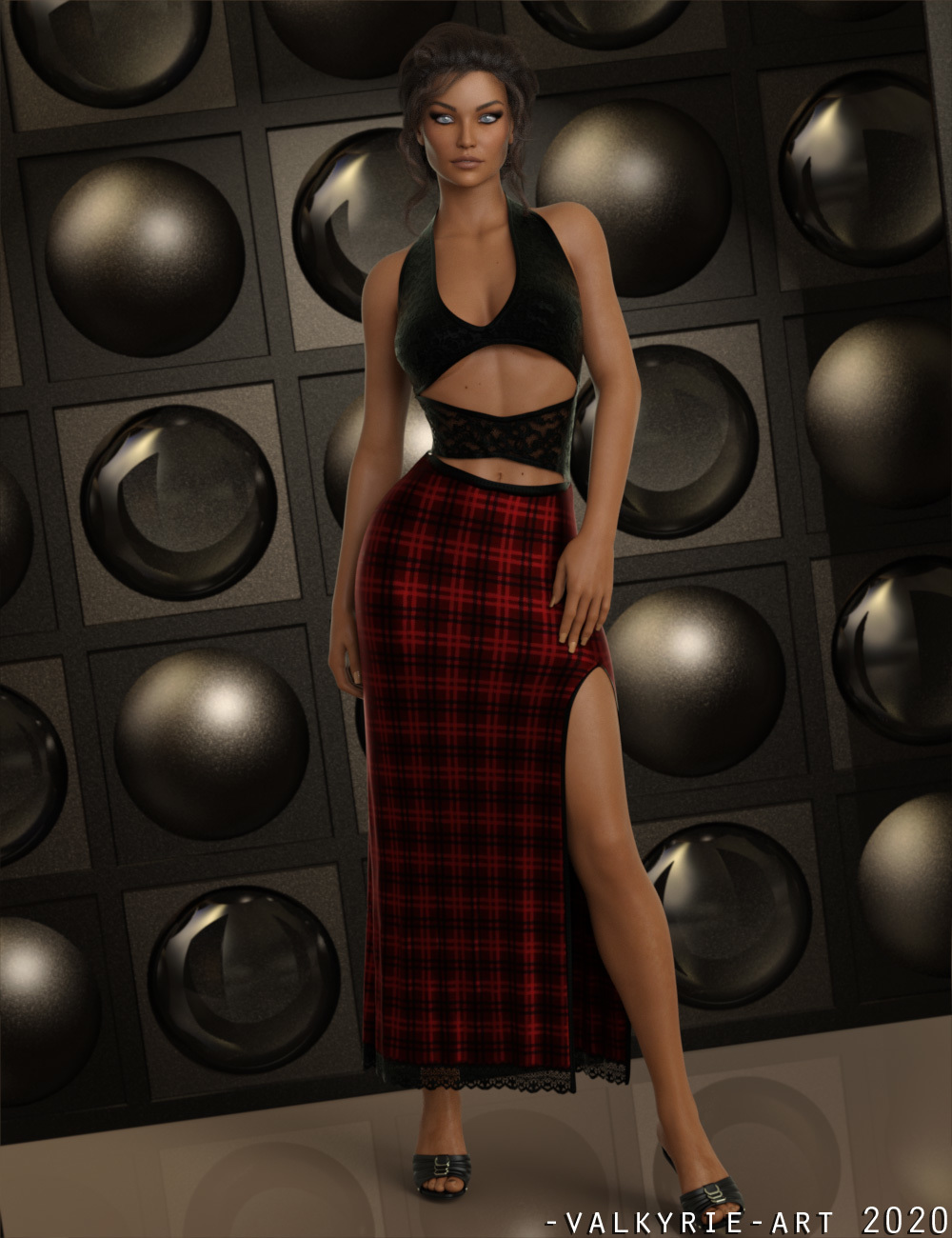 InStyle - JMR dForce Sabia Long Dress for G8F by N/A