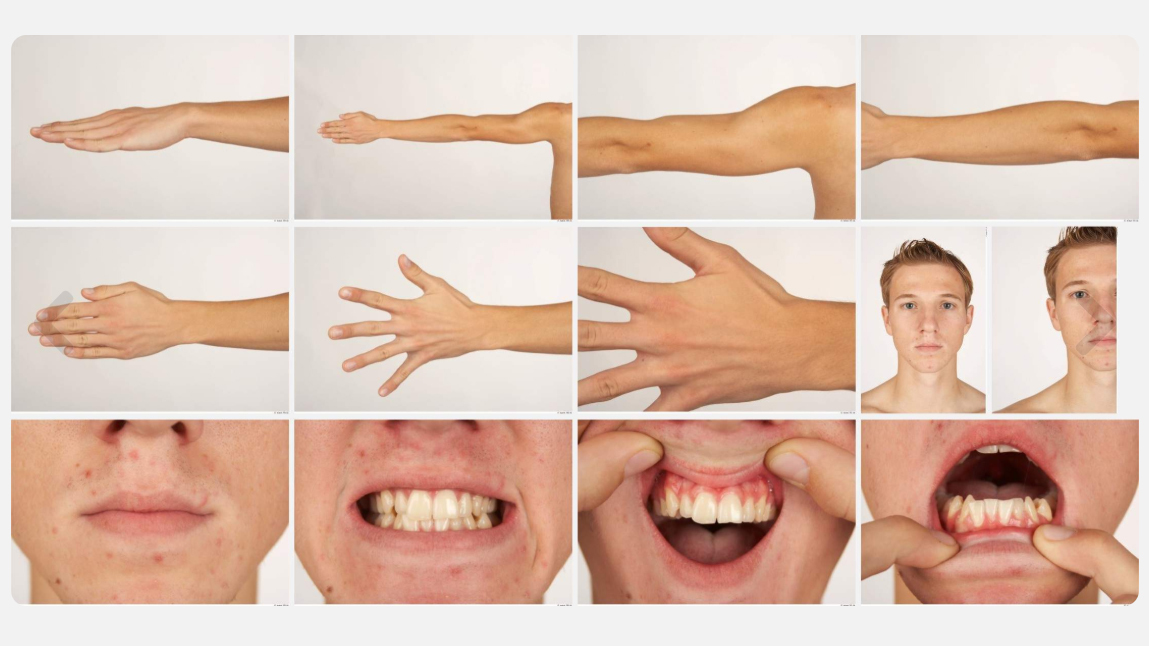 Alexander High Res Skin Texture Photo Set by N/A