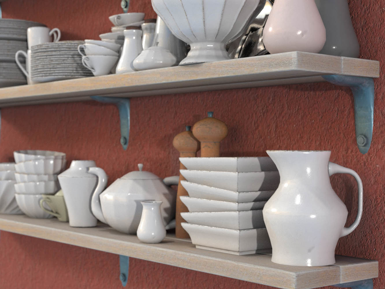 Kitchen Shelf Collection by N/A