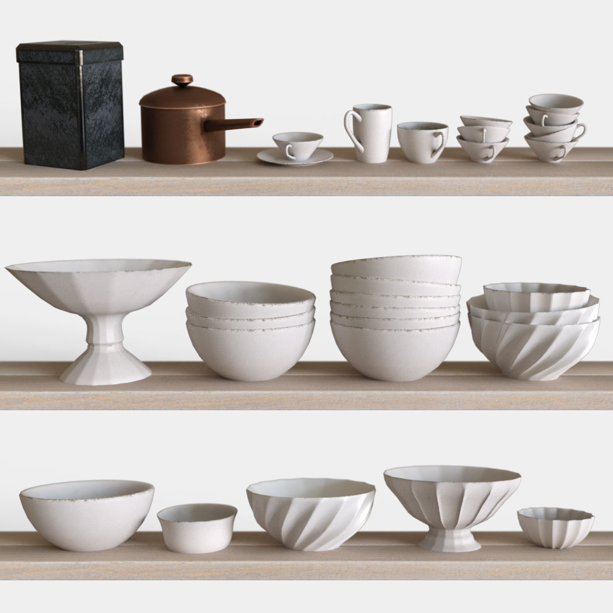 Kitchen Shelf Collection by N/A
