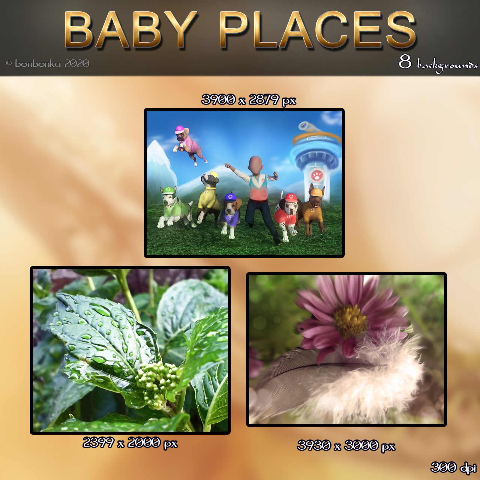 Baby and children places - 2D backgrounds by N/A