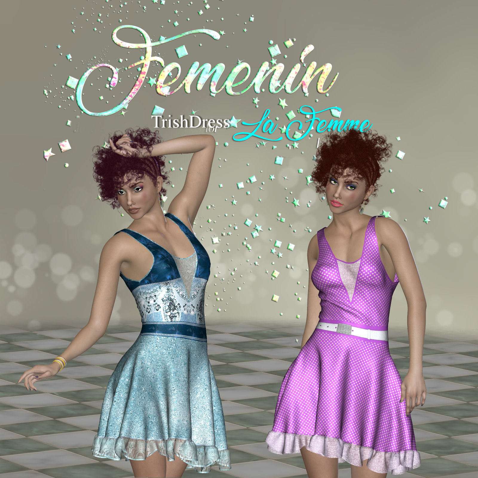 DA-Femenin for Trish Dress by N/A