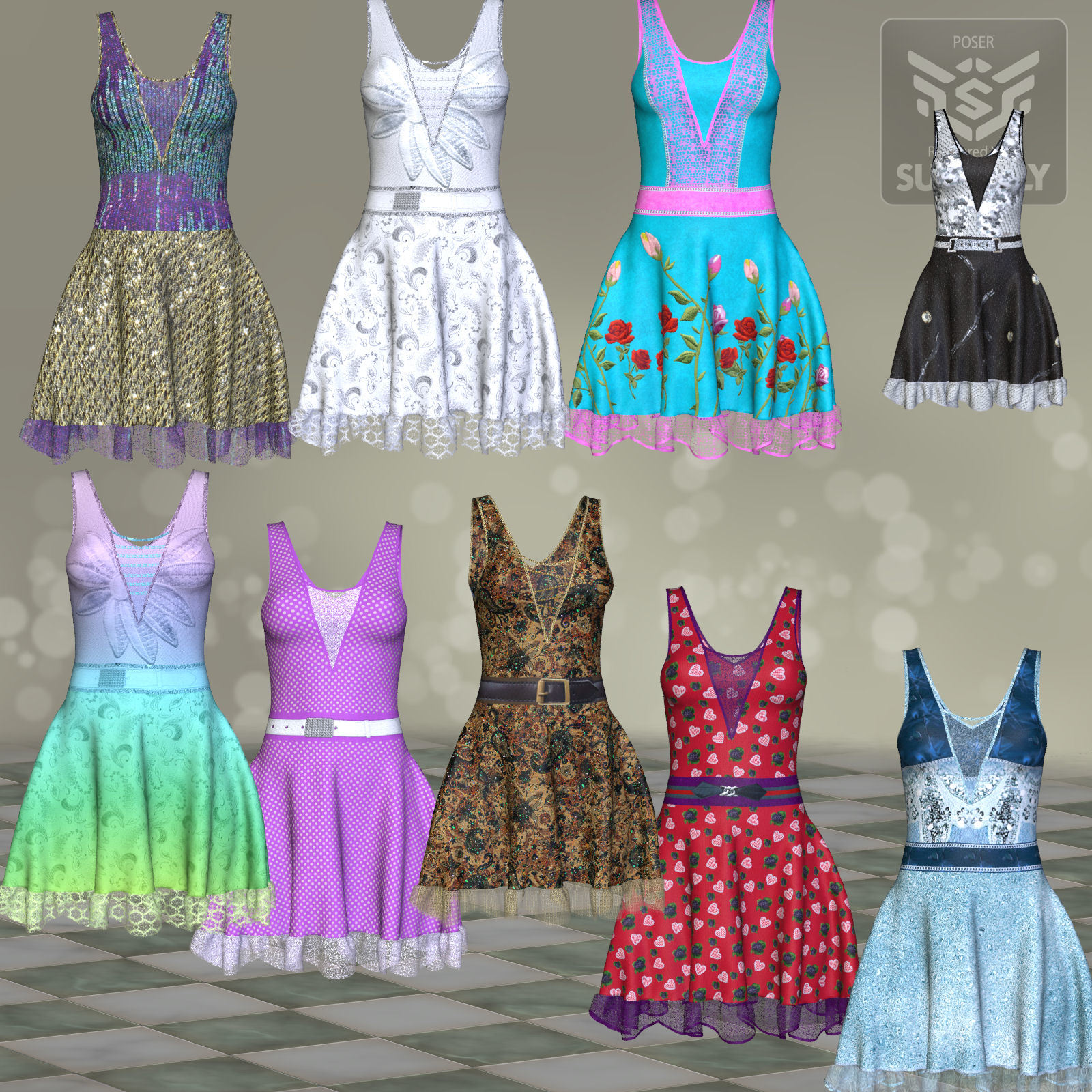 DA-Femenin for Trish Dress by N/A