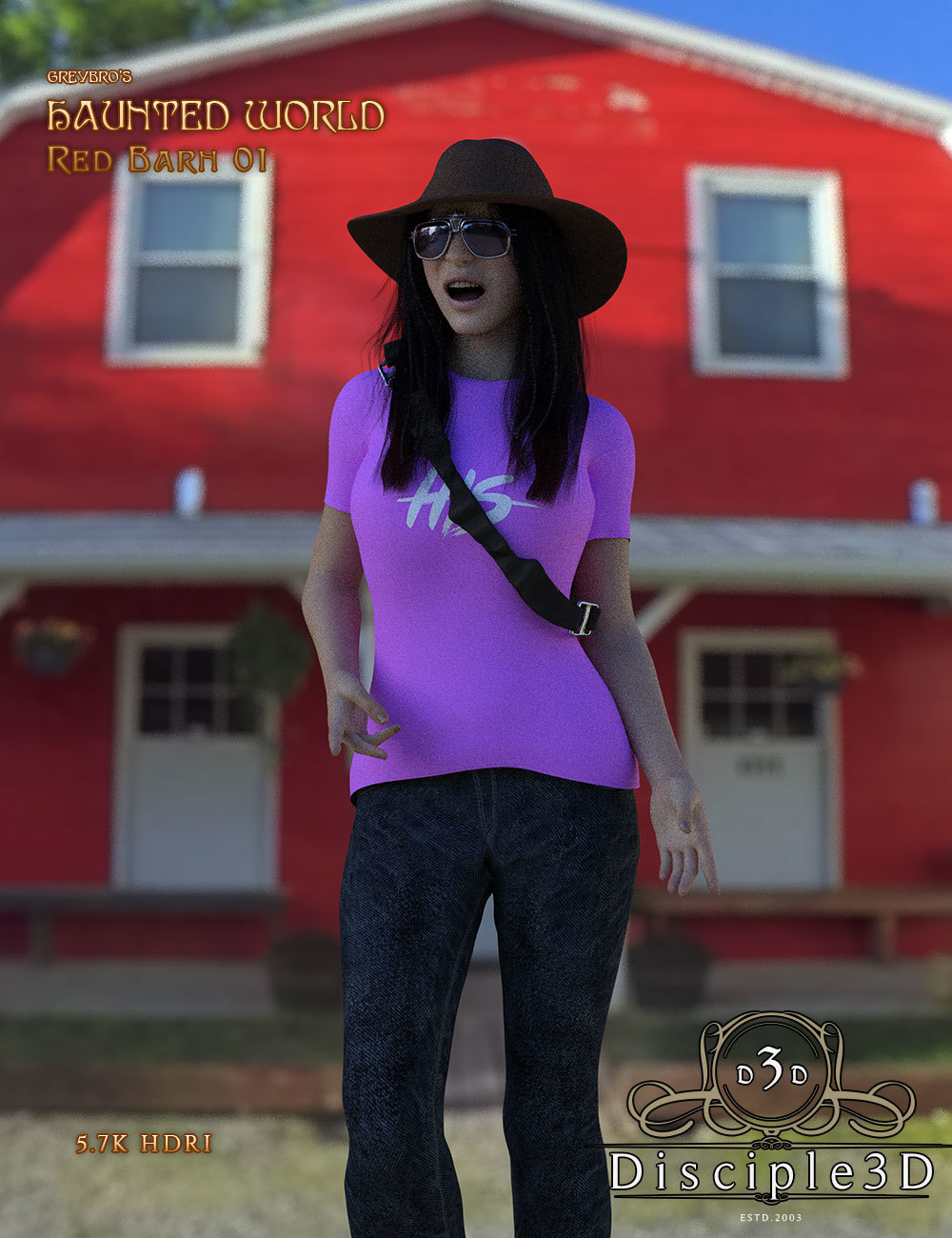 Greybro's Haunted World - Red Barn 01 HDRI by N/A