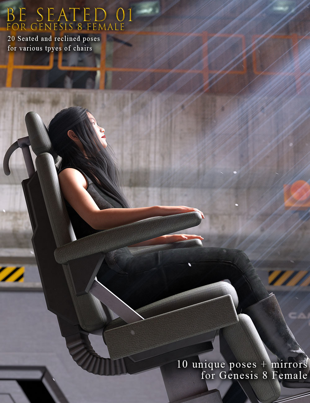 Be Seated 01 for Genesis 8 Female by N/A
