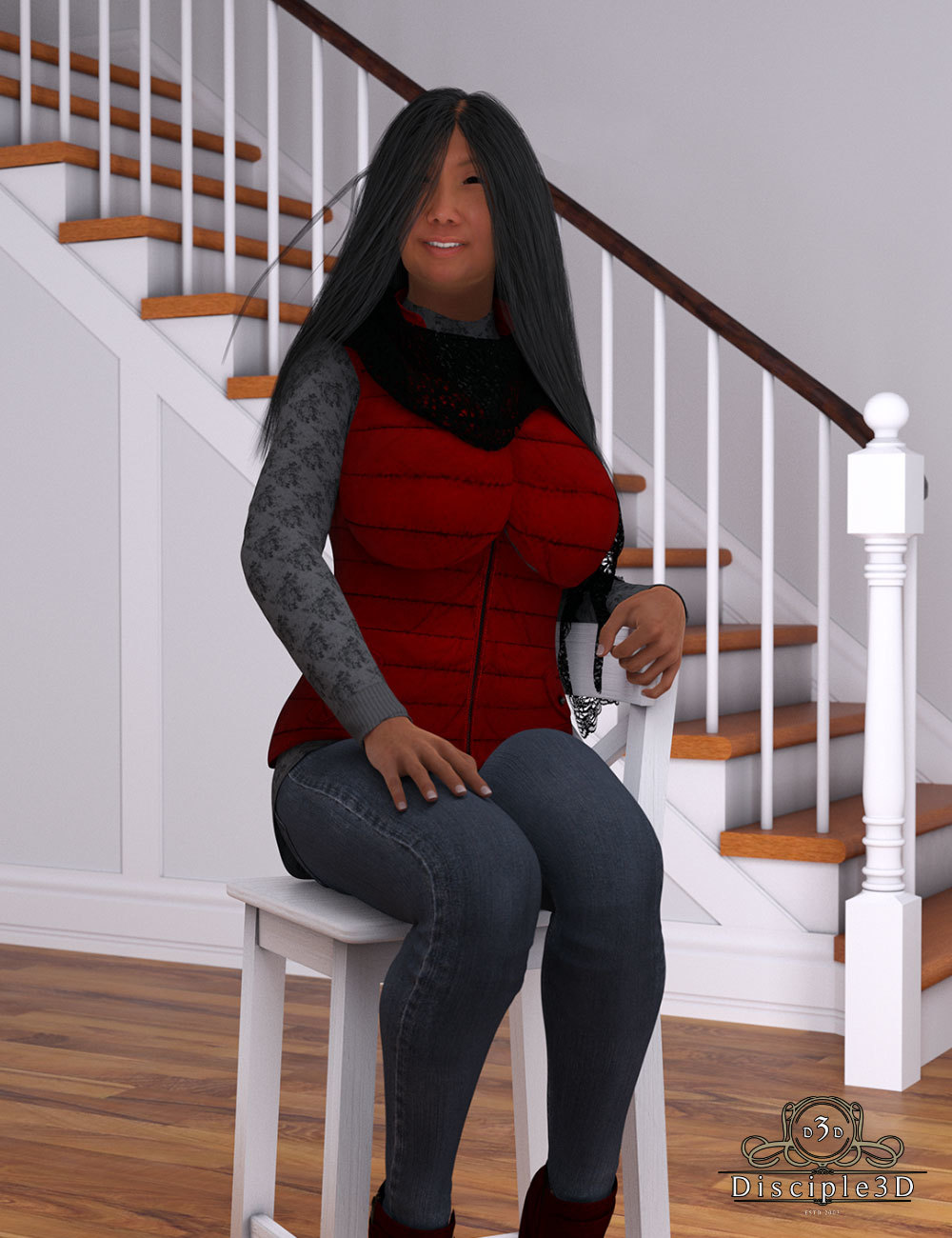 Be Seated 01 for Genesis 8 Female by N/A