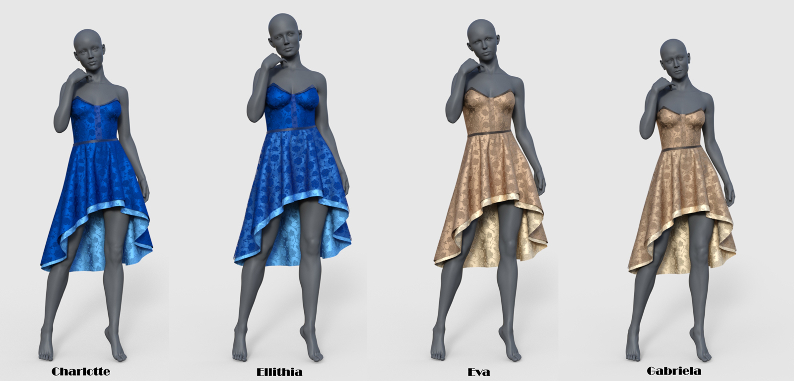 Carla Dress for G8F by N/A