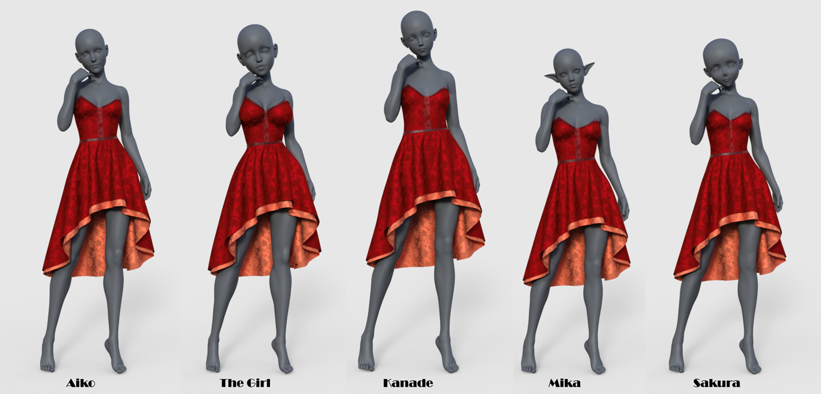 Carla Dress for G8F by N/A