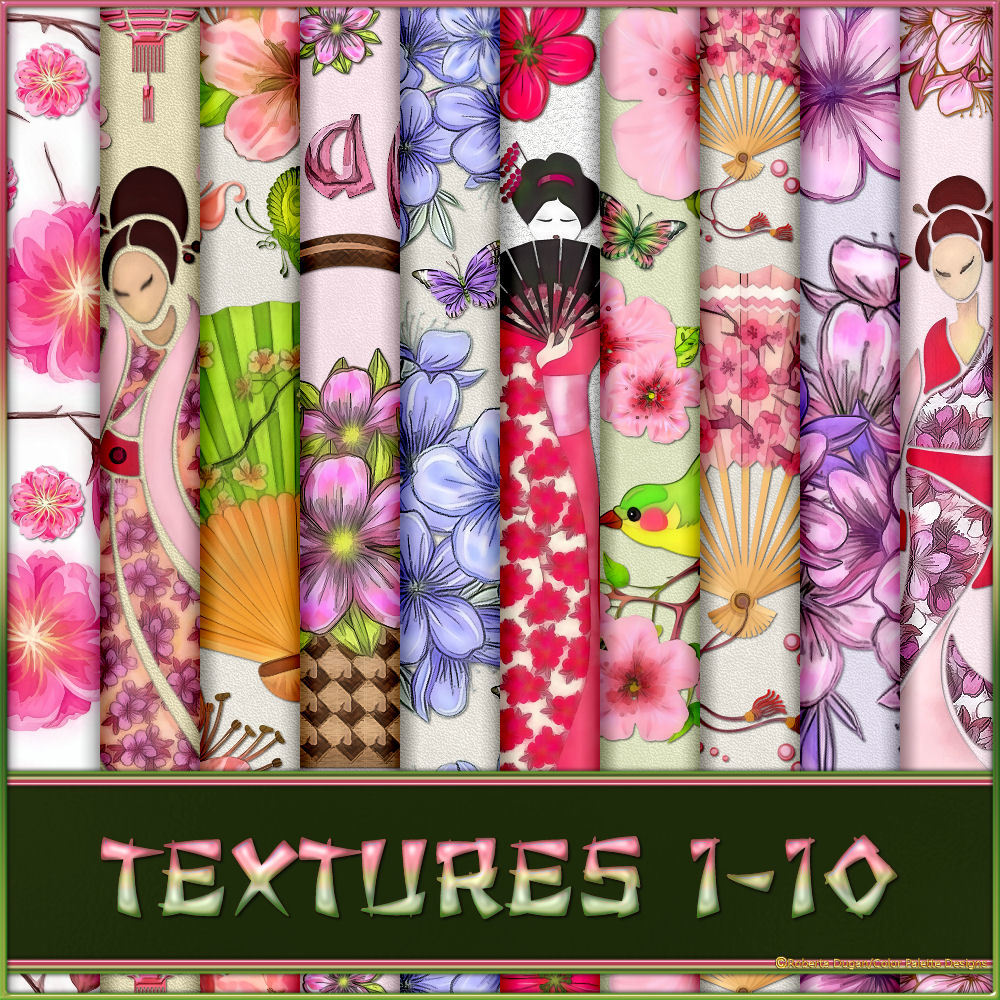SAKURA Seamless Textures by N/A