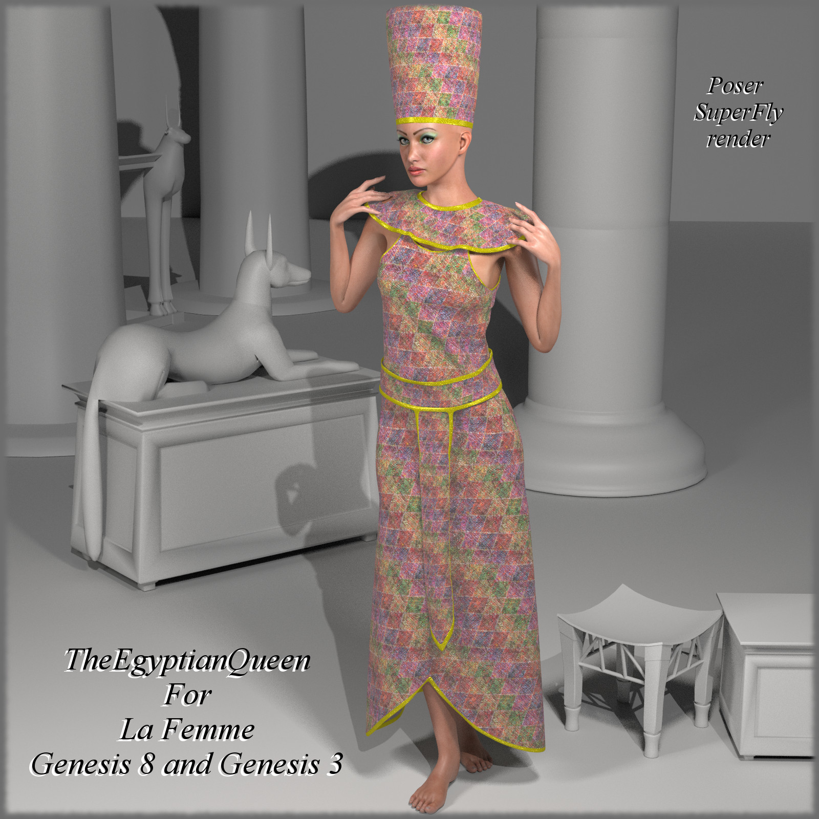 TheEgyptianQueen for La Femme, G8 and G3 by N/A