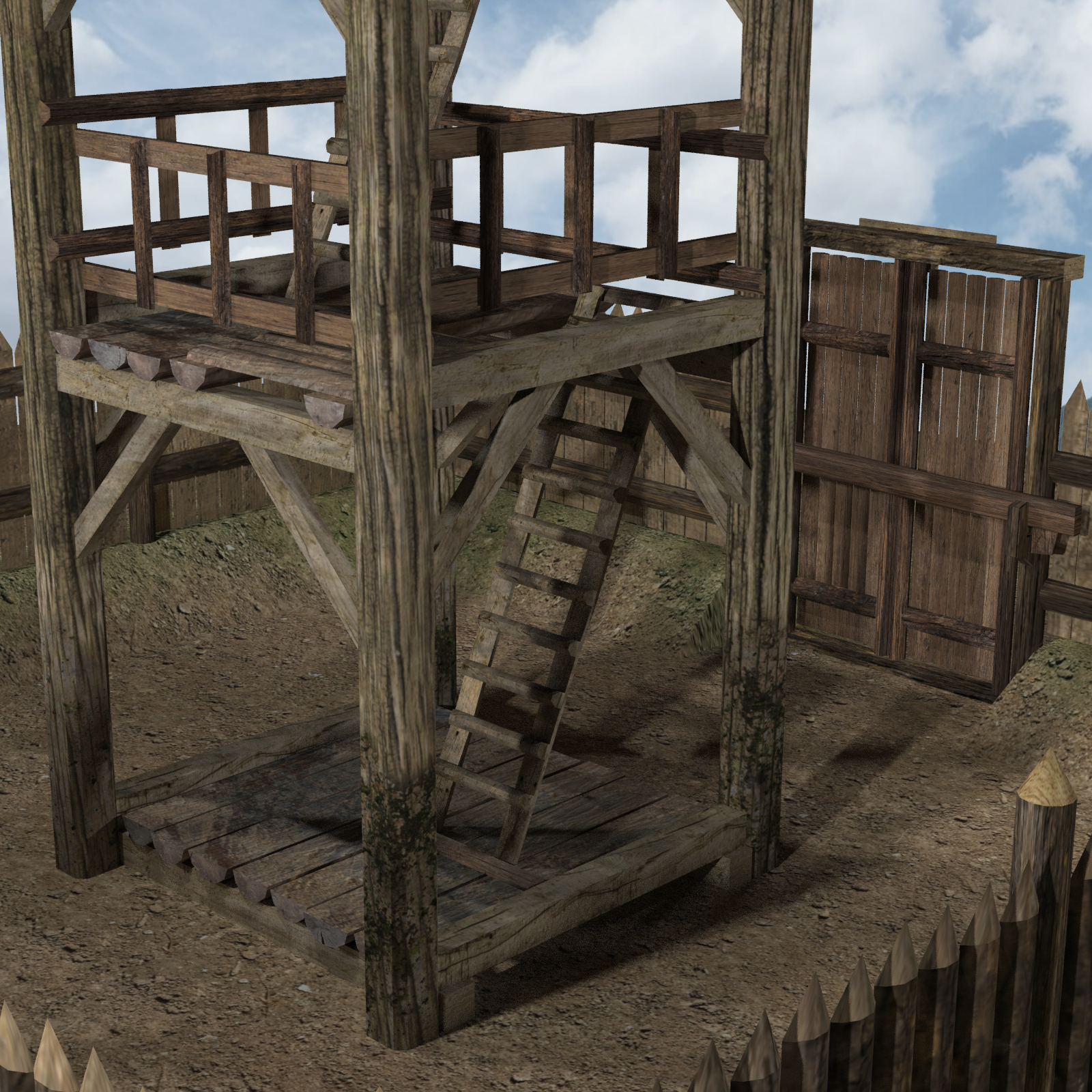 Roman Watchtower by N/A