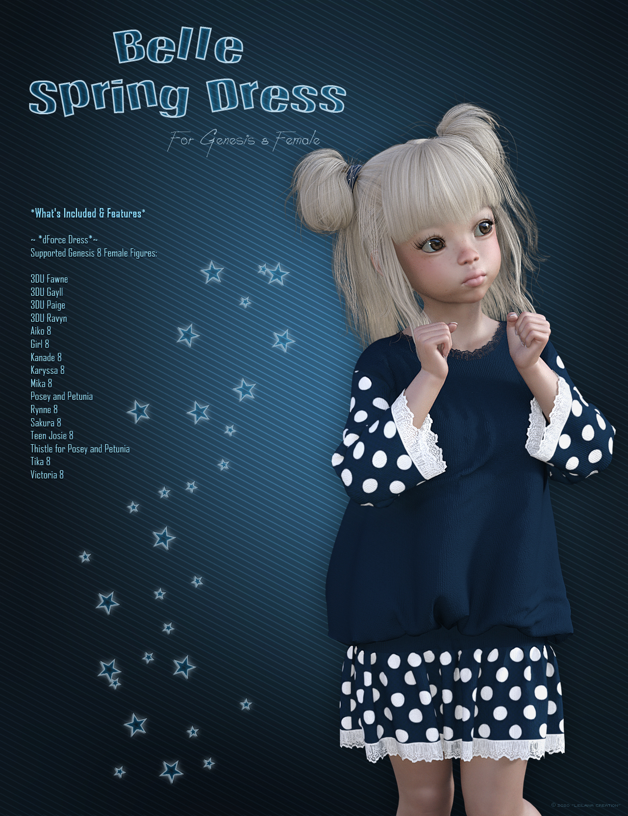 Belle Spring Dress by N/A