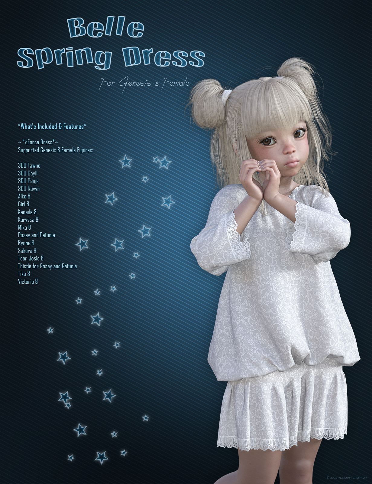 Belle Spring Dress by N/A