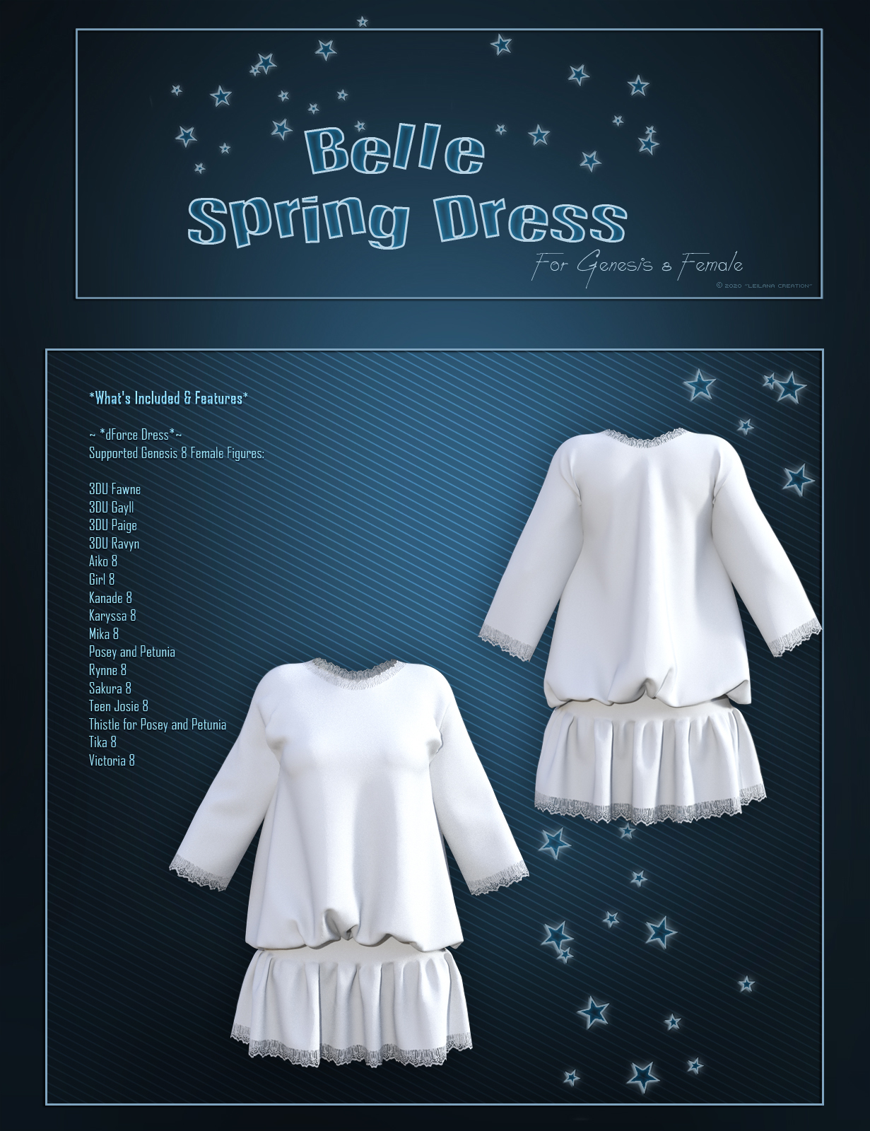 Belle Spring Dress by N/A