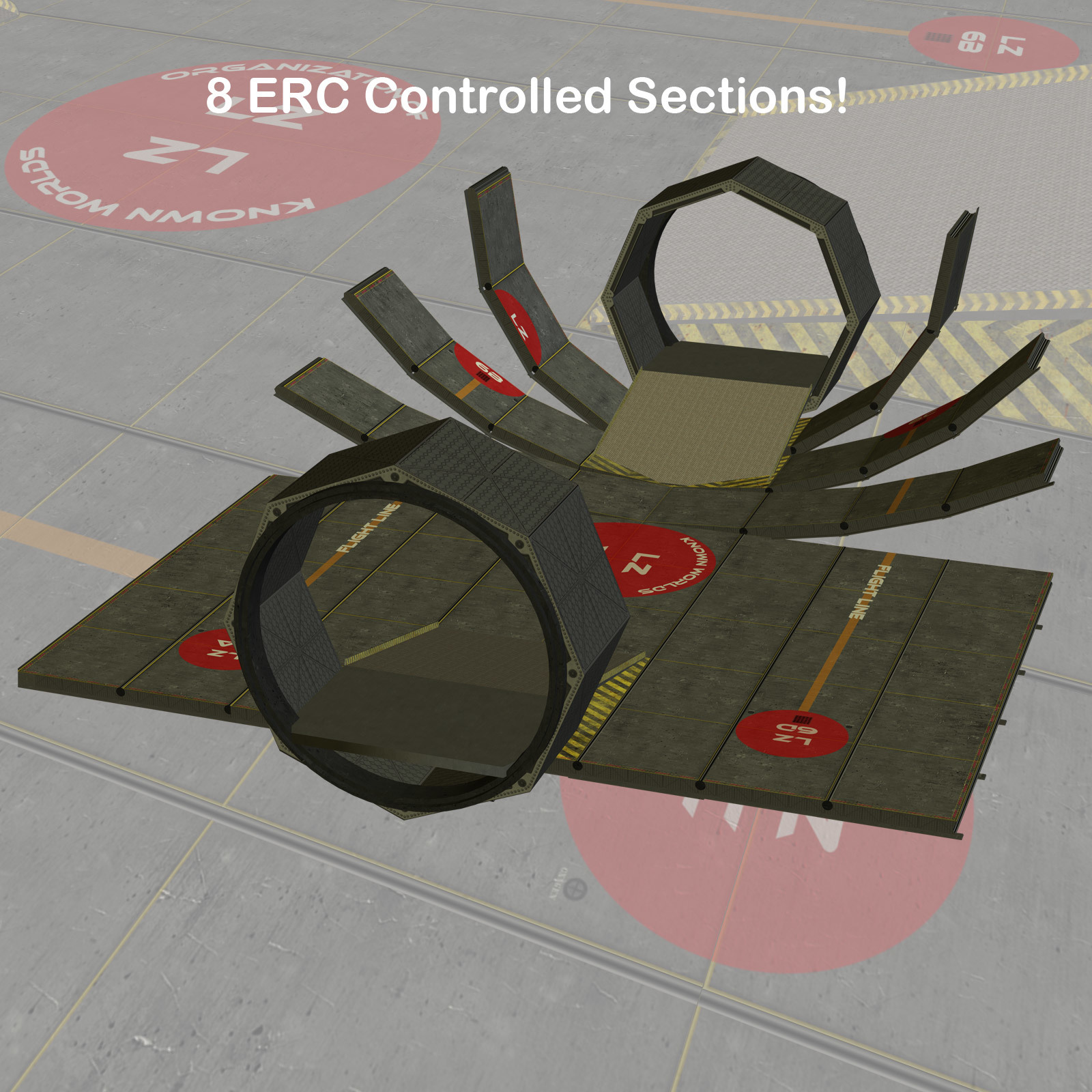 AtoZ Massive Octagonal Series #4 Flight Deck I v1 by N/A