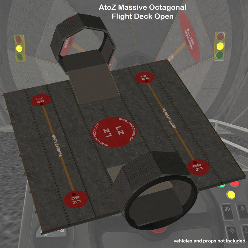 AtoZ Massive Octagonal Series #4 Flight Deck I v1 by N/A