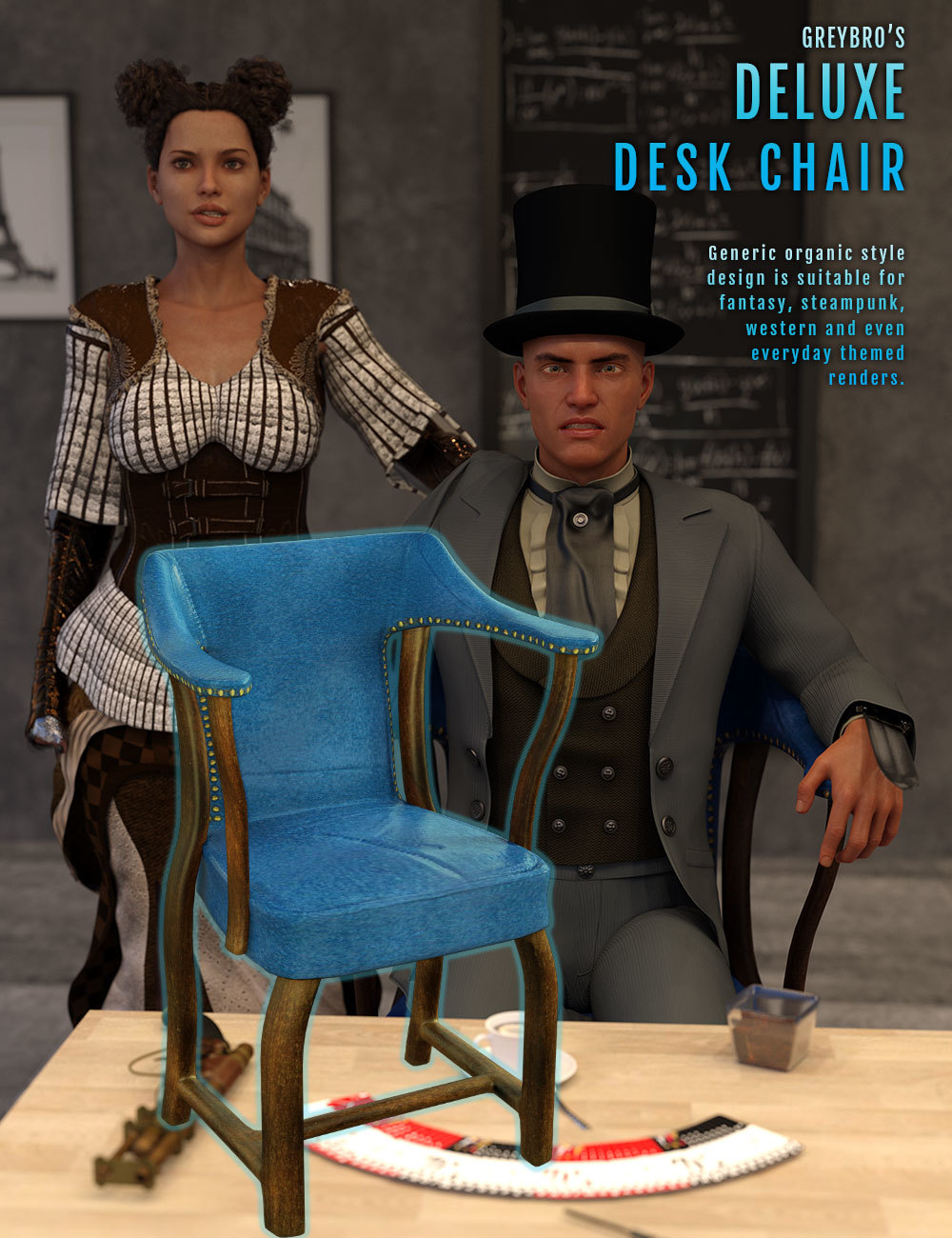Steampunk Chair for DS by N/A