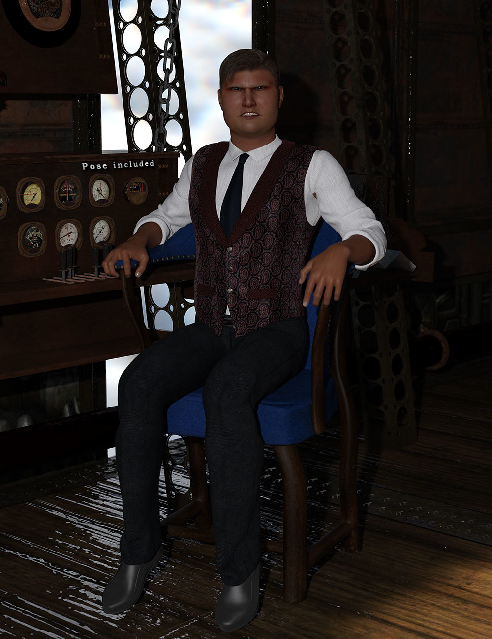 Steampunk Chair for DS by N/A