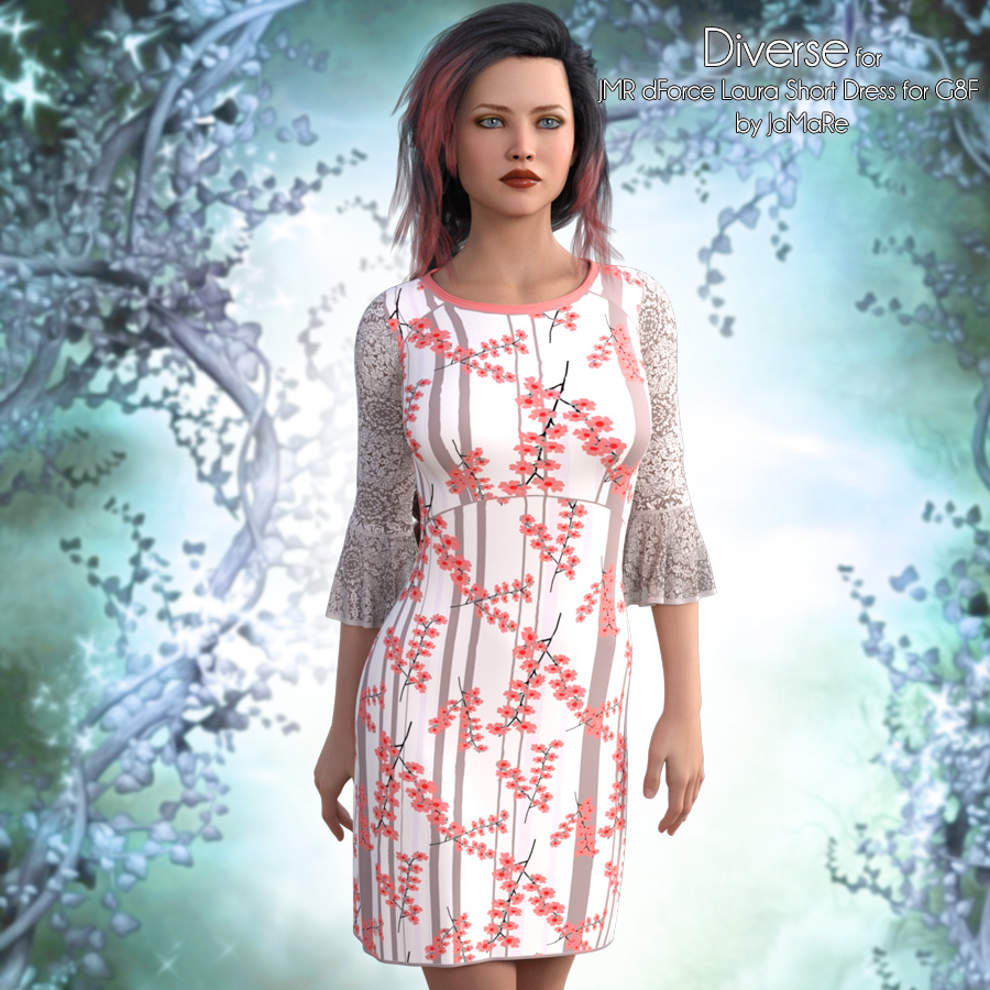 Diverse for Laura Short Dress by N/A