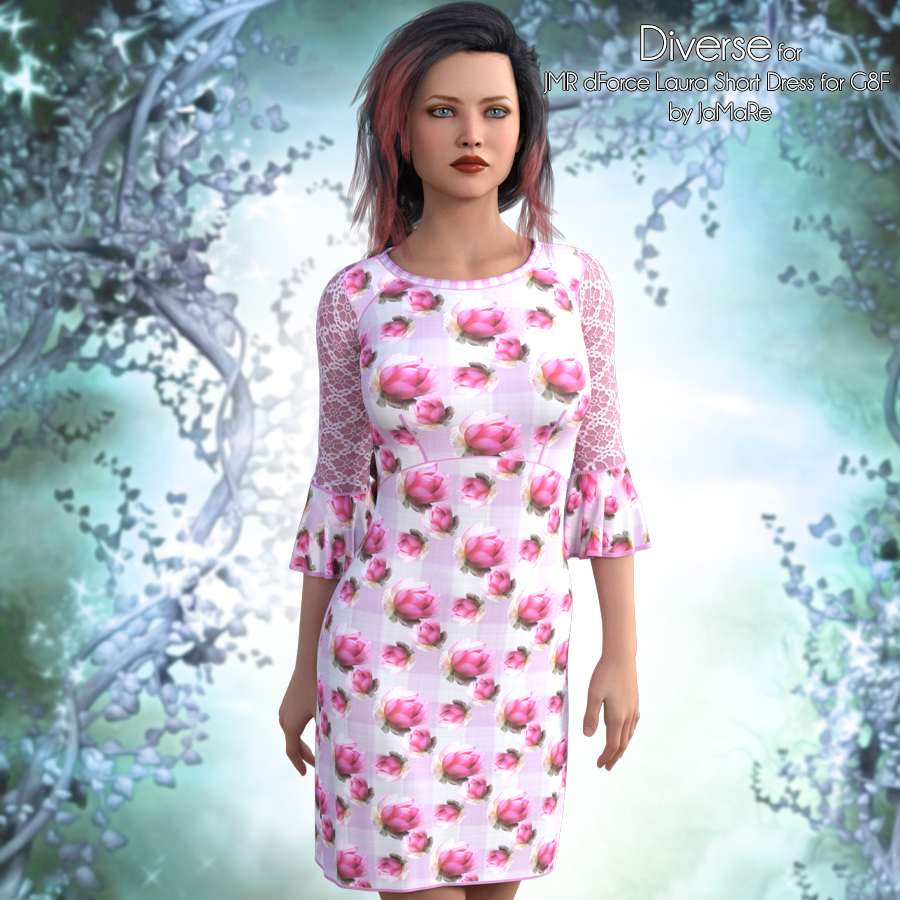 Diverse for Laura Short Dress by N/A
