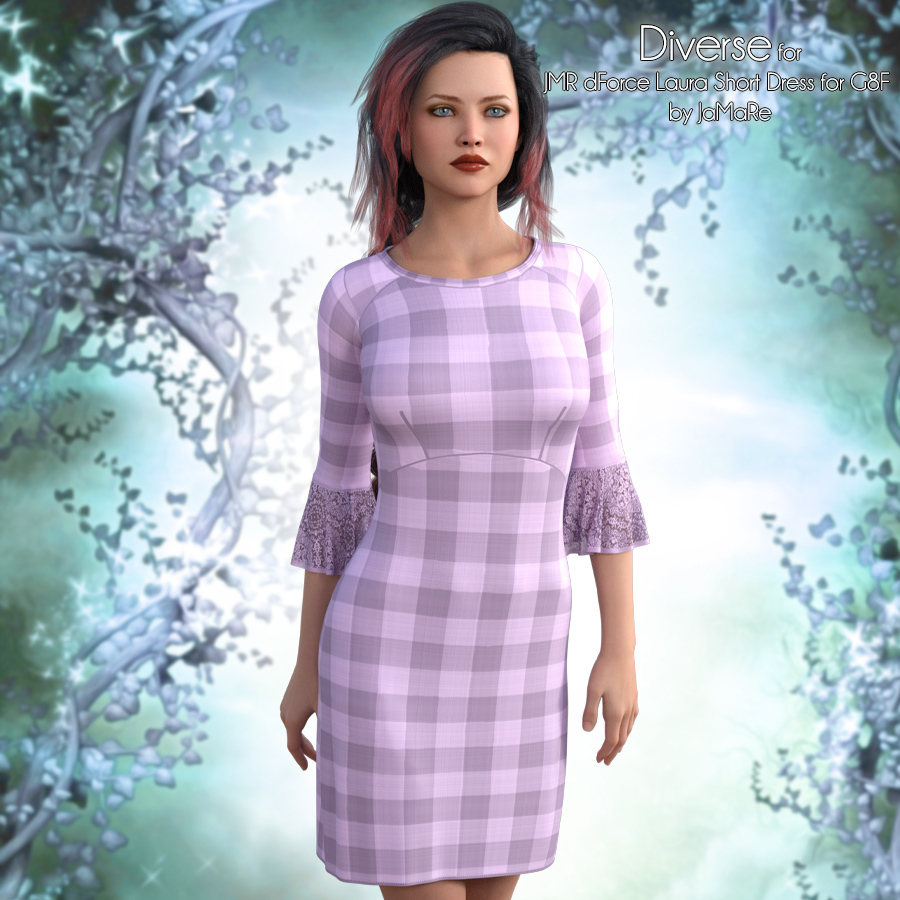 Diverse for Laura Short Dress by N/A