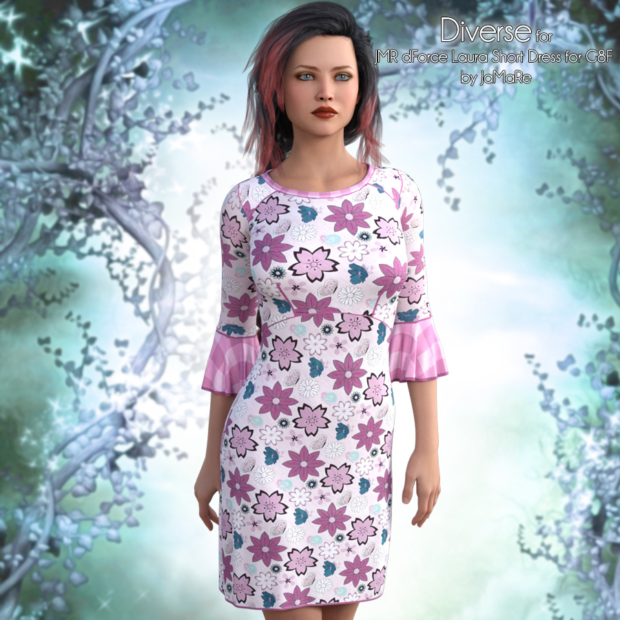 Diverse for Laura Short Dress by N/A