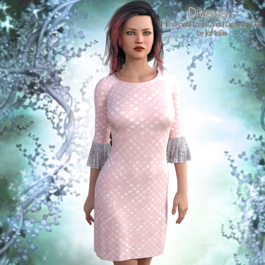Diverse for Laura Short Dress by N/A