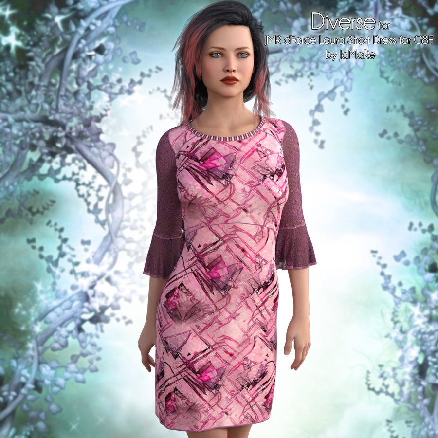 Diverse for Laura Short Dress by N/A