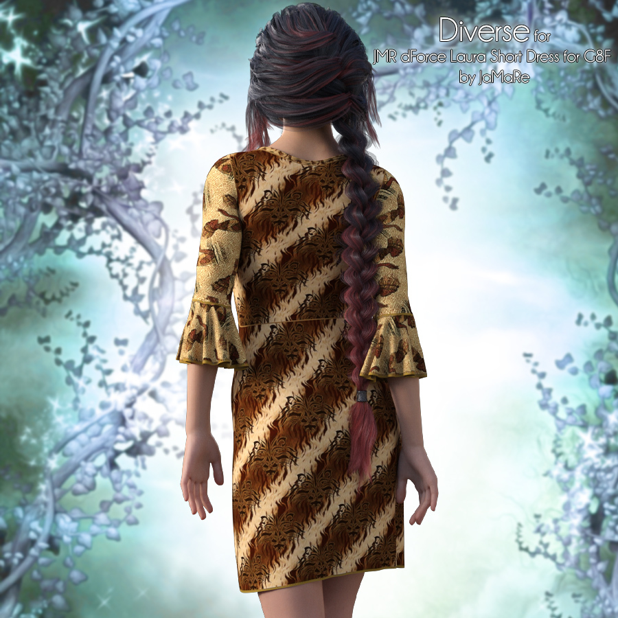 Diverse for Laura Short Dress by N/A
