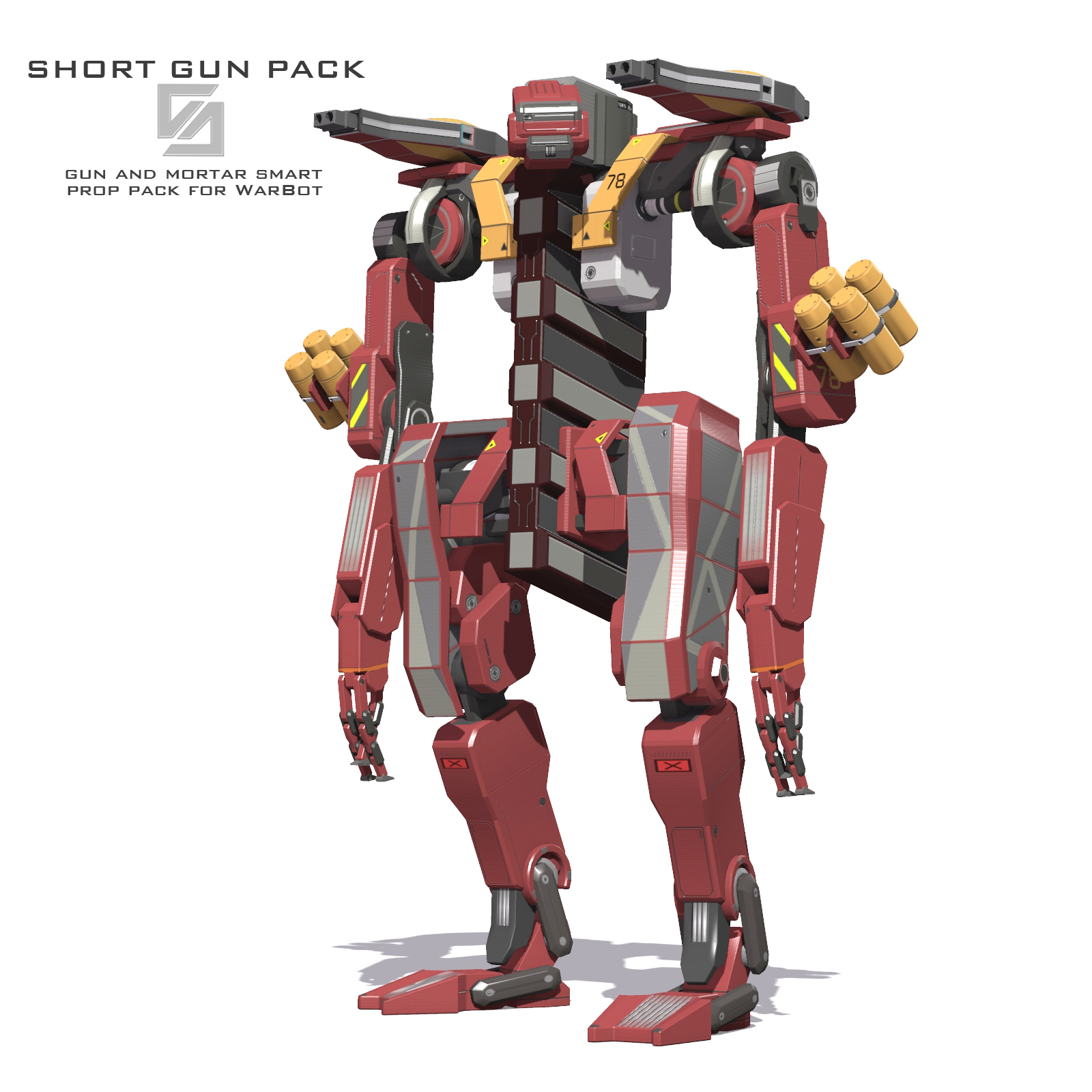 Short Gun Pack for Warbot by N/A