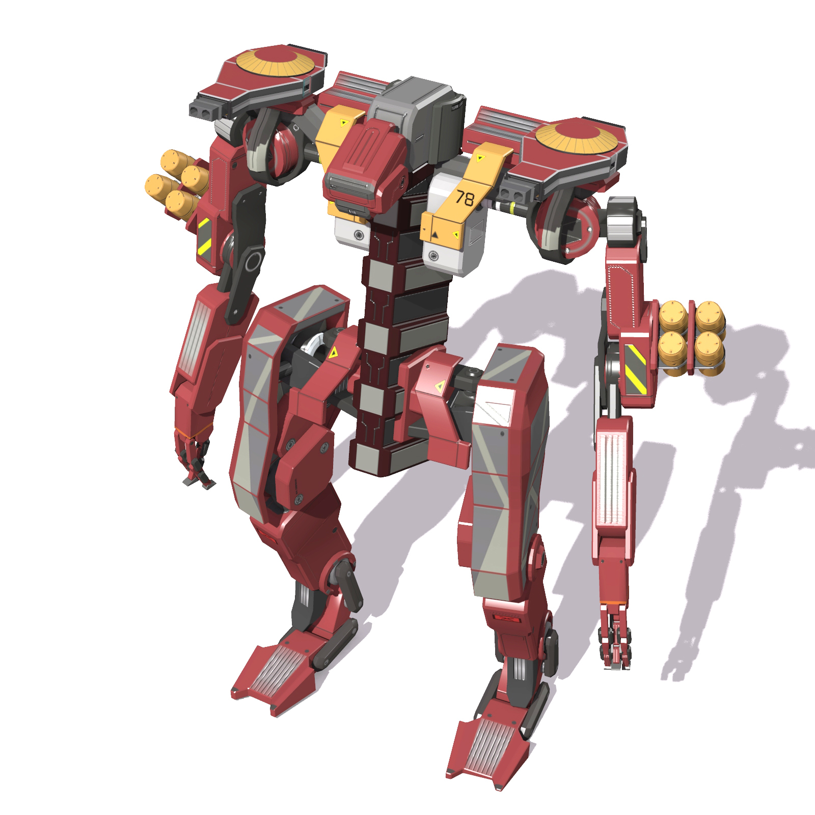 Short Gun Pack for Warbot by N/A