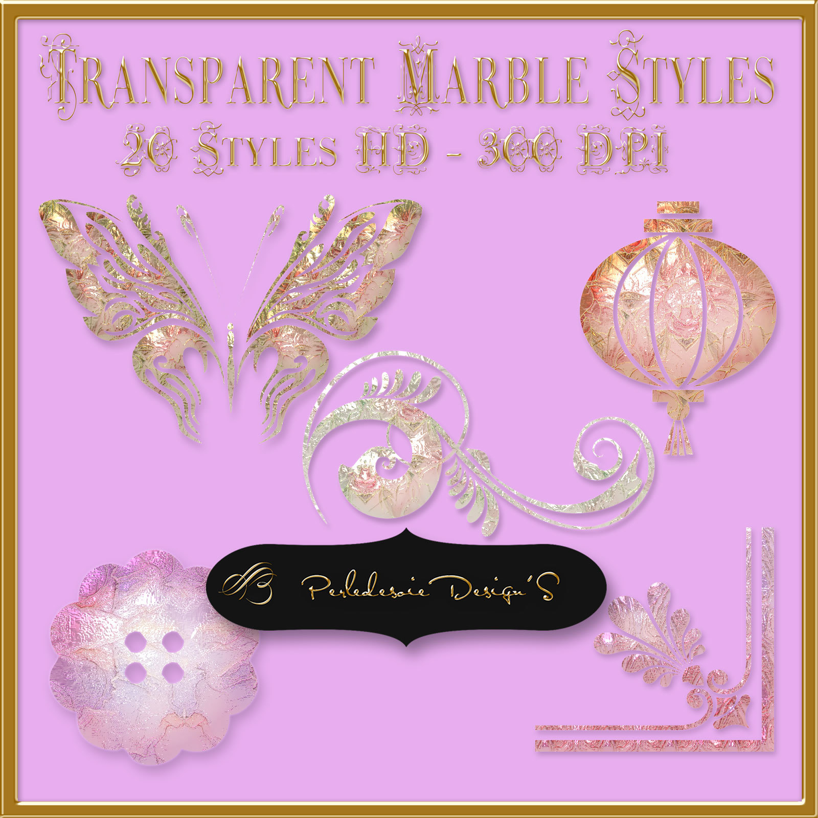 Transparent Marble Styles by N/A