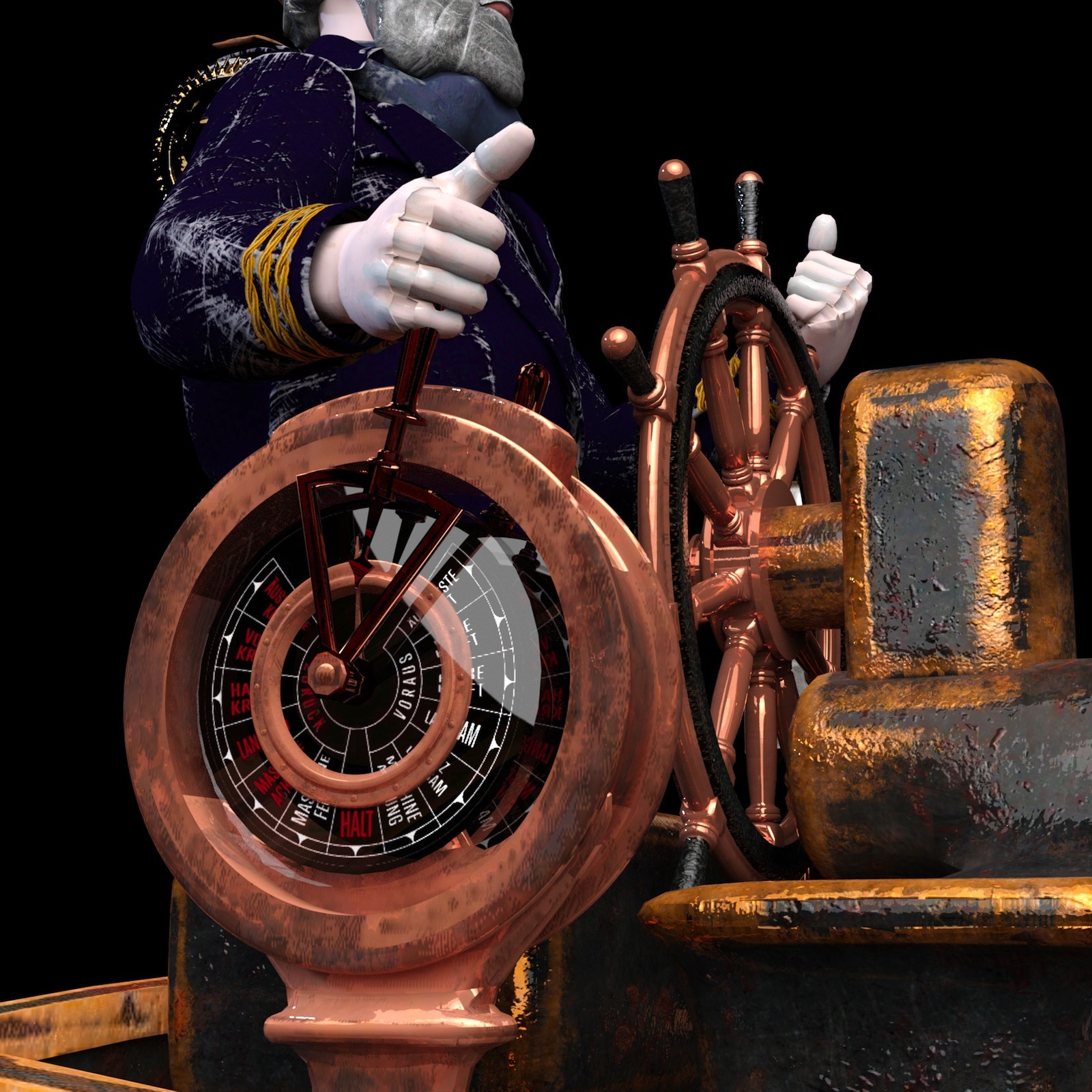 Boatman Automaton for Daz Studio by N/A