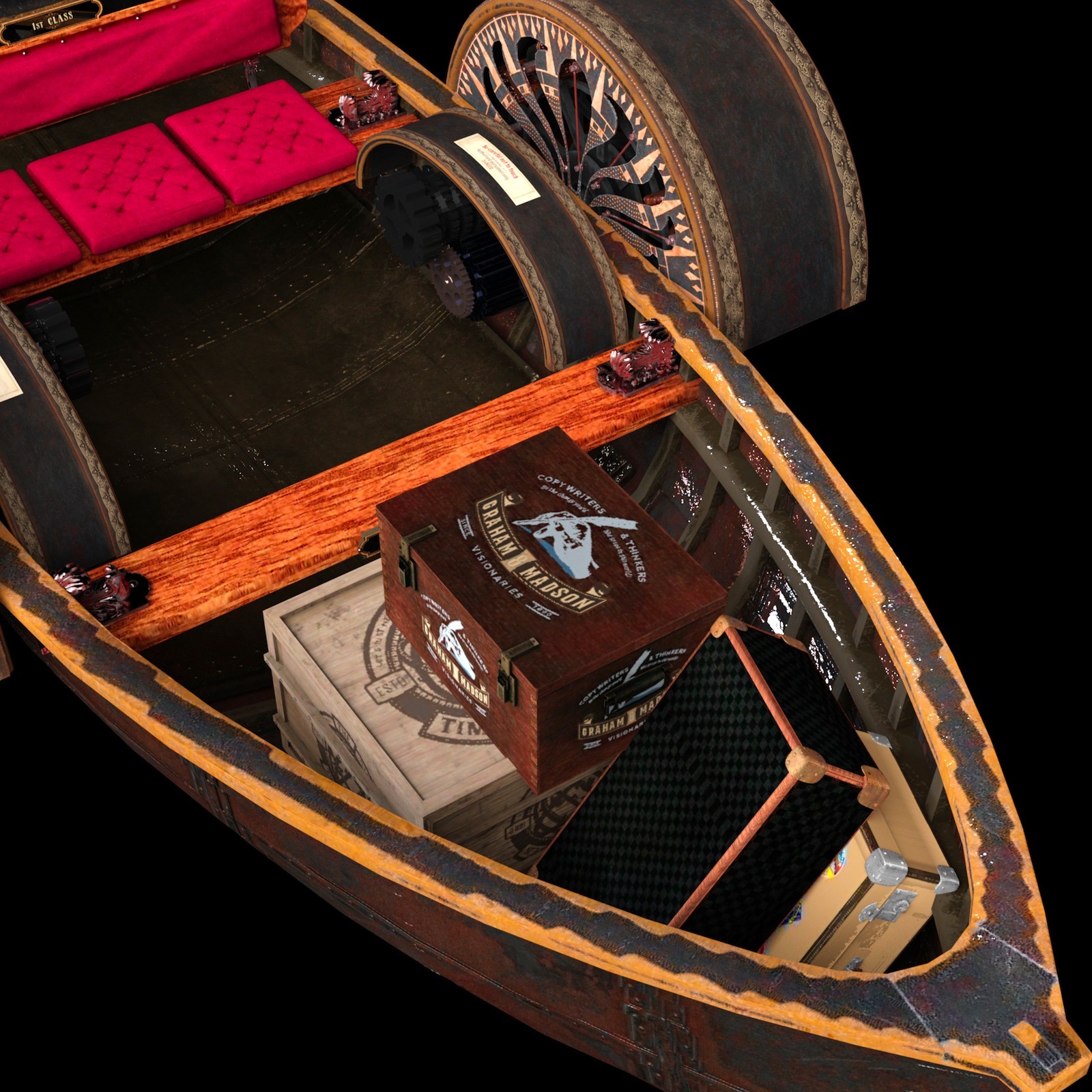 Boatman Automaton for Daz Studio by N/A