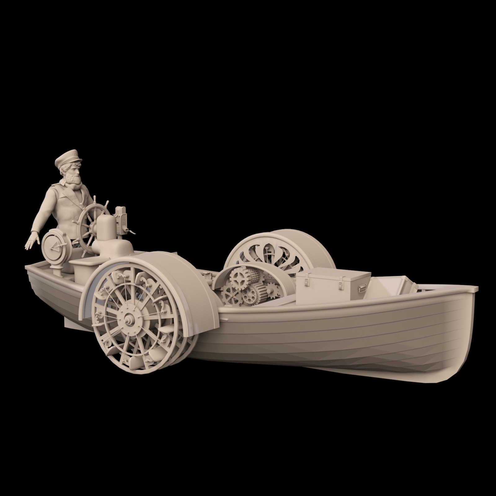 Boatman Automaton for Daz Studio by N/A