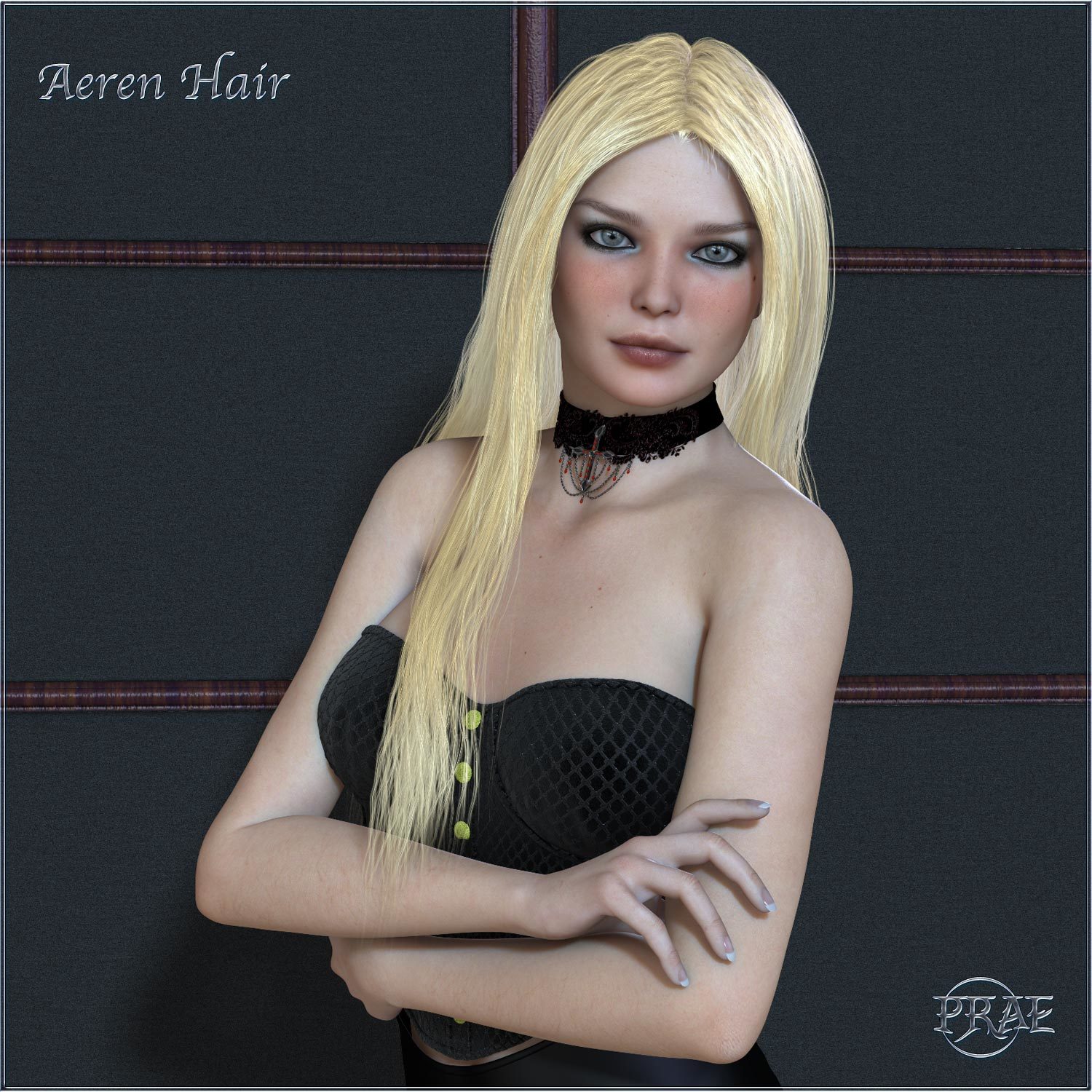 Prae-Aeren Hair for Poser by N/A