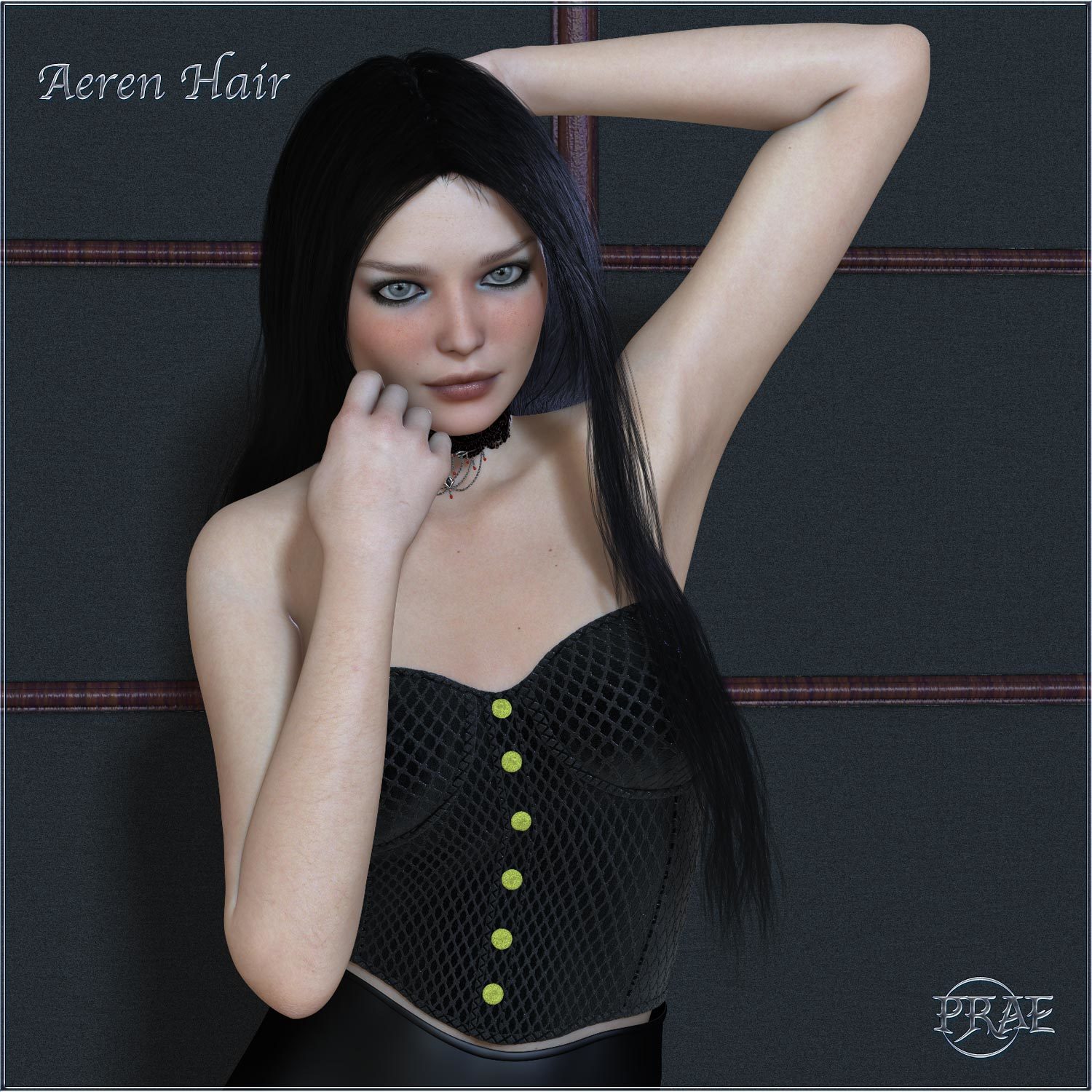 Prae-Aeren Hair for Poser by N/A